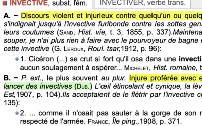 Le temps de l’invective et de la dérision